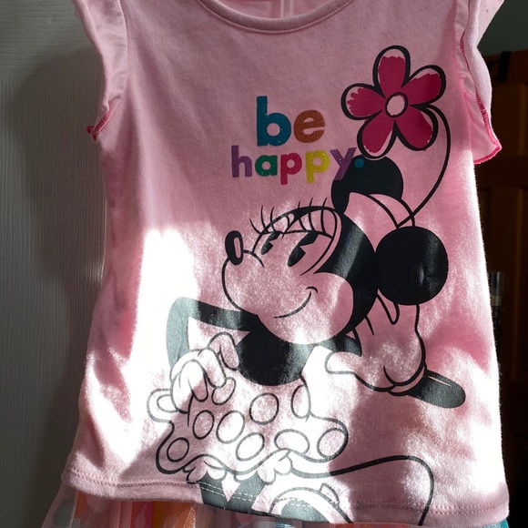 Worn once 2t girl Minnie outfit - Picture 1 of 3